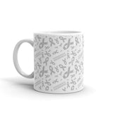 Parkinson's Awareness Ribbon Pattern Mug