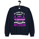 Lupus Awareness My Scars Tell A Story Sweatshirt