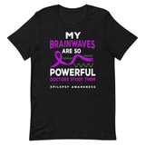 Epilepsy Awareness Doctors Study My Brainwaves Premium T-Shirt