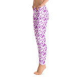 Crohn's Awareness Ribbon Pattern Leggings