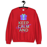 Suicide Awareness Keep Calm and Enjoy Christmas Sweater