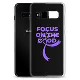 Crohn's Awareness Always Focus on the Good Samsung Phone Case - The Awareness Store