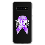 Domestic Violence Awareness Together We Are at Our Strongest Samsung Phone Case