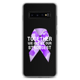 Lupus Awareness Together We Are at Our Strongest Samsung Phone Case - The Awareness Store