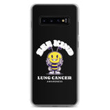 Lung Cancer Awareness Bee Kind Samsung Phone Case