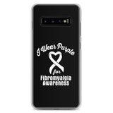 Fibromyalgia Awareness I Wear Purple Samsung Phone Case - The Awareness Store