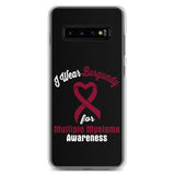 Multiple Myeloma Awareness I Wear Burgundy Samsung Phone Case - The Awareness Store