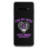Cystic Fibrosis Awareness For My Hero Samsung Phone Case - The Awareness Store