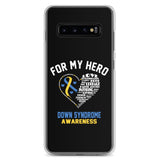 Down Syndrome Awareness For My Hero Samsung Phone Case - The Awareness Store