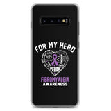 Fibromyalgia Awareness For My Hero Samsung Phone Case - The Awareness Store