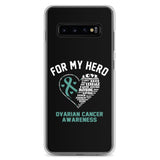 Ovarian Cancer Awareness For My Hero Samsung Phone Case - The Awareness Store