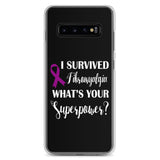 Fibromyalgia Awareness I Survived, What's Your Superpower? Samsung Phone Case