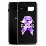 Lupus Awareness Together We Are at Our Strongest Samsung Phone Case - The Awareness Store