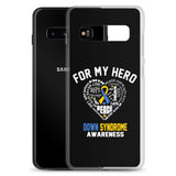 Down Syndrome Awareness For My Hero Samsung Phone Case