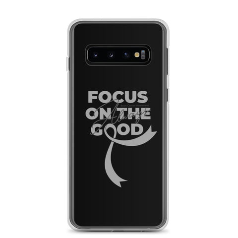 Brain Cancer Awareness Always Focus on the Good Samsung Phone Case - The Awareness Store