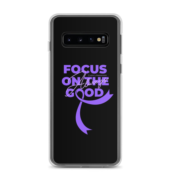 Crohn's Awareness Always Focus on the Good Samsung Phone Case - The Awareness Store
