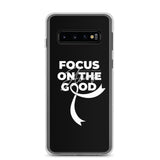 Lung Cancer Awareness Always Focus on the Good Samsung Phone Case - The Awareness Store