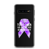 Alzheimer's Awareness Together We Are at Our Strongest Samsung Phone Case