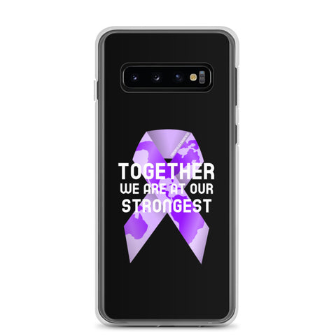 Fibromyalgia Awareness Together We Are at Our Strongest Samsung Phone Case - The Awareness Store