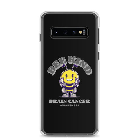 Brain Cancer Awareness Bee Kind Samsung Phone Case - The Awareness Store