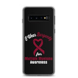 Multiple Myeloma Awareness I Wear Burgundy Samsung Phone Case - The Awareness Store