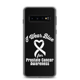 Prostate Cancer Awareness I Wear Blue Samsung Phone Case