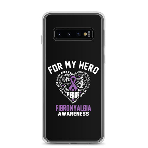 Fibromyalgia Awareness For My Hero Samsung Phone Case - The Awareness Store
