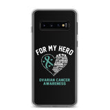 Ovarian Cancer Awareness For My Hero Samsung Phone Case - The Awareness Store