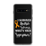 Multiple Sclerosis Awareness I Survived, What's Your Superpower? Samsung Phone Case