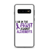 Alzheimer's Awareness I am in the Fight Samsung Phone Case - The Awareness Store