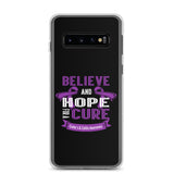 Crohn's Awareness Believe & Hope for a Cure Samsung Phone Case - The Awareness Store