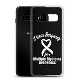 Multiple Myeloma Awareness I Wear Burgundy Samsung Phone Case - The Awareness Store