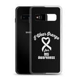 Multiple Sclerosis Awareness I Wear Orange Samsung Phone Case - The Awareness Store