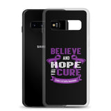 Crohn's Awareness Believe & Hope for a Cure Samsung Phone Case - The Awareness Store