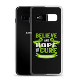 Muscular Dystrophy Awareness Believe & Hope for a Cure Samsung Phone Case