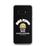 Lung Cancer Awareness Bee Kind Samsung Phone Case