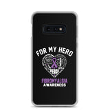 Fibromyalgia Awareness For My Hero Samsung Phone Case - The Awareness Store