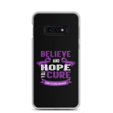 Crohn's Awareness Believe & Hope for a Cure Samsung Phone Case - The Awareness Store