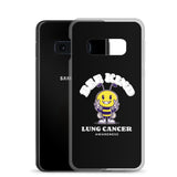 Lung Cancer Awareness Bee Kind Samsung Phone Case