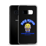 Colon Cancer Awareness Bee Kind Samsung Phone Case - The Awareness Store