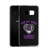 Alzheimer's Awareness For My Hero Samsung Phone Case