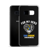 Down Syndrome Awareness For My Hero Samsung Phone Case