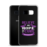 Crohn's Awareness Believe & Hope for a Cure Samsung Phone Case - The Awareness Store