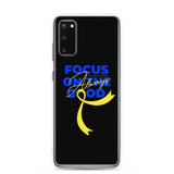Down Syndrome Awareness Always Focus on the Good Samsung Phone Case - The Awareness Store