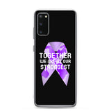 Domestic Violence Awareness Together We Are at Our Strongest Samsung Phone Case - The Awareness Store