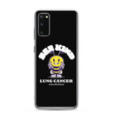 Lung Cancer Awareness Bee Kind Samsung Phone Case