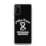 Fibromyalgia Awareness I Wear Purple Samsung Phone Case - The Awareness Store