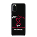 Multiple Myeloma Awareness I Wear Burgundy Samsung Phone Case - The Awareness Store