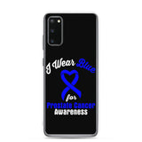 Prostate Cancer Awareness I Wear Blue Samsung Phone Case