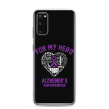 Alzheimer's Awareness For My Hero Samsung Phone Case